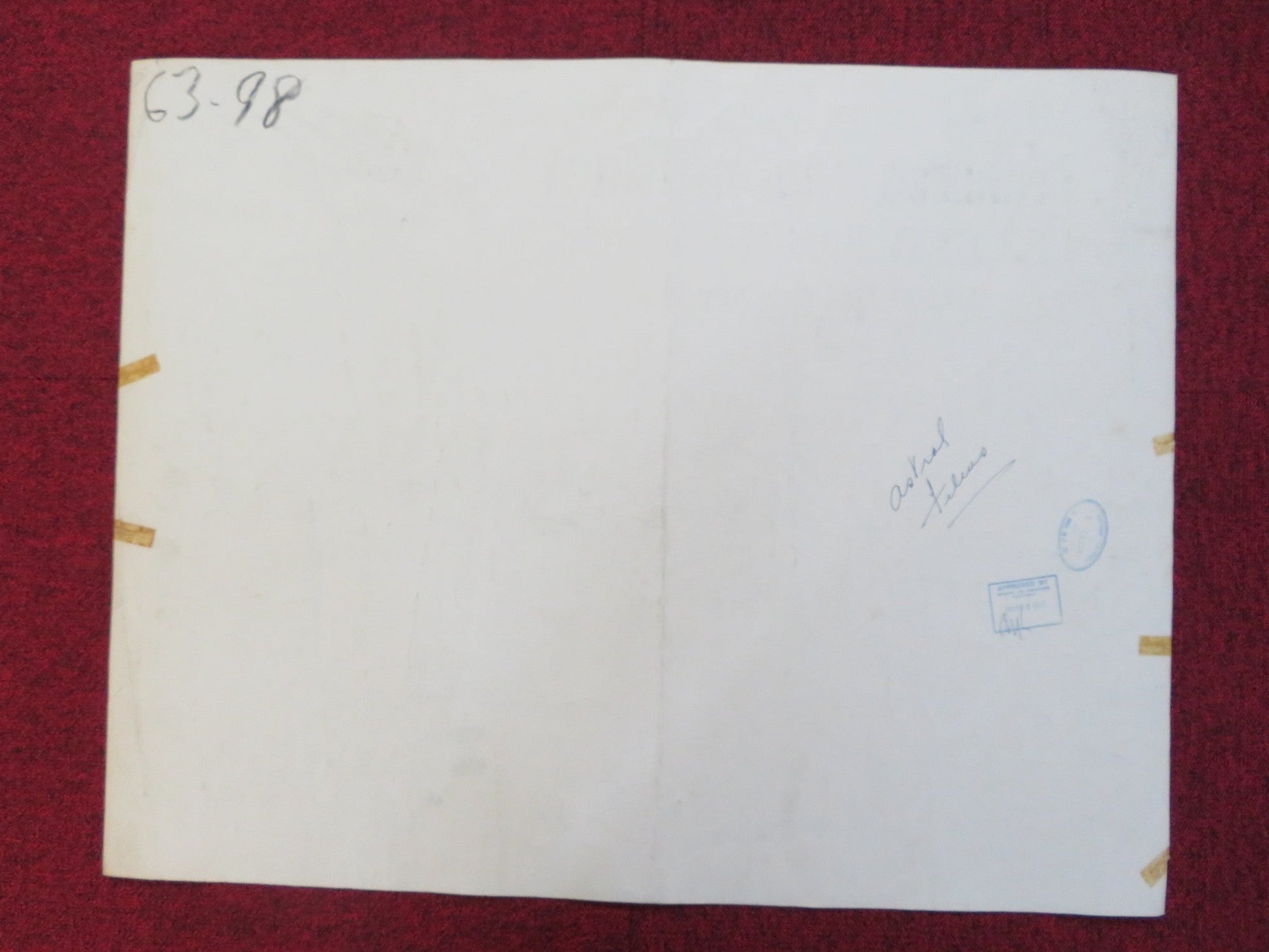 CALIFORNIA US HALF SHEET (22"x 28") POSTER JOCK MAHONEY FAITH DOMERGUE 1963 Rendezvous Cinema Movie posters