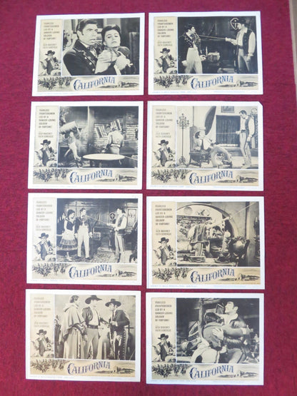 CALIFORNIA US LOBBY CARD FULL SET JOCK MAHONEY FAITH DOMERGUE 1963 Rendezvous Cinema Movie posters