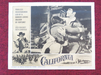 CALIFORNIA US LOBBY CARD FULL SET JOCK MAHONEY FAITH DOMERGUE 1963 Rendezvous Cinema Movie posters