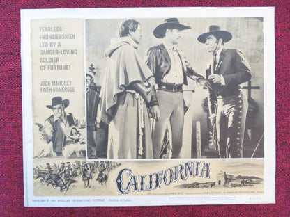 CALIFORNIA US LOBBY CARD FULL SET JOCK MAHONEY FAITH DOMERGUE 1963 Rendezvous Cinema Movie posters