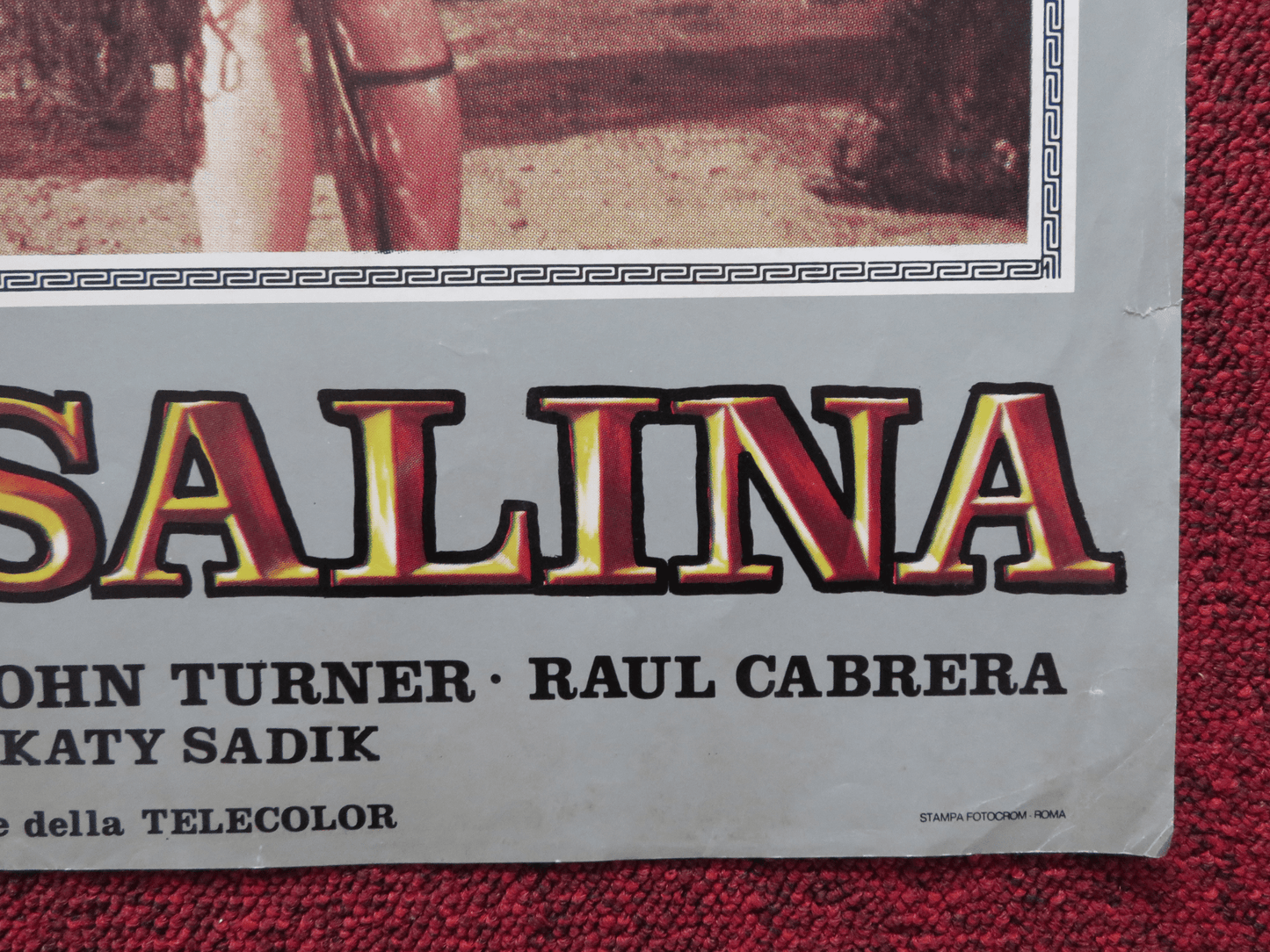 CALIGULA AND MESSALINA ITALIAN FOTOBUSTA POSTER VLADIMIR BRAJOVIC B. ROLAND 1981 - Rendezvous Cinema