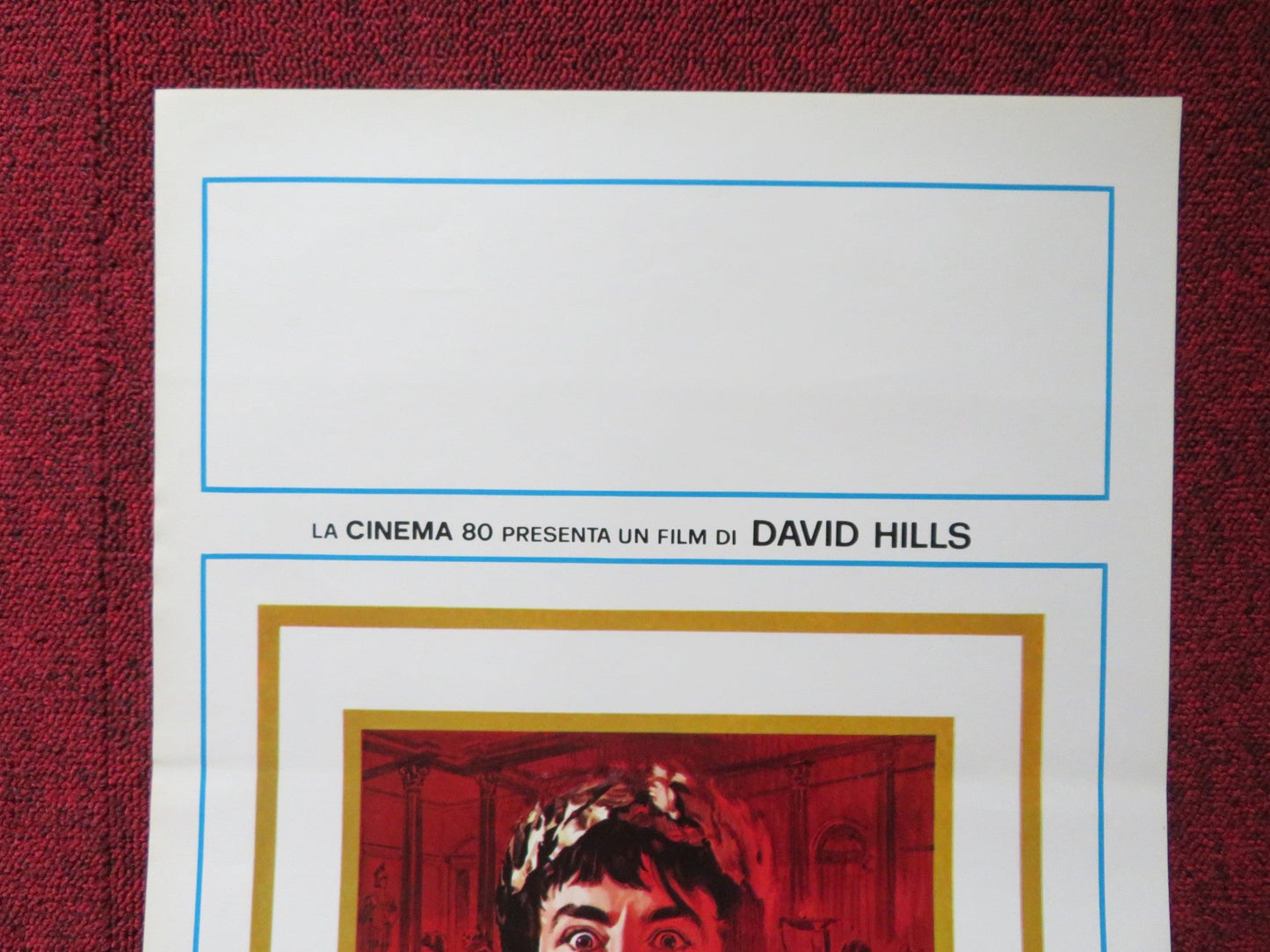 CALIGULA: THE UNTOLD STORY ITALIAN LOCANDINA POSTER DAVID CAIN LAURA GEMSER 1982 Rendezvous Cinema Movie posters