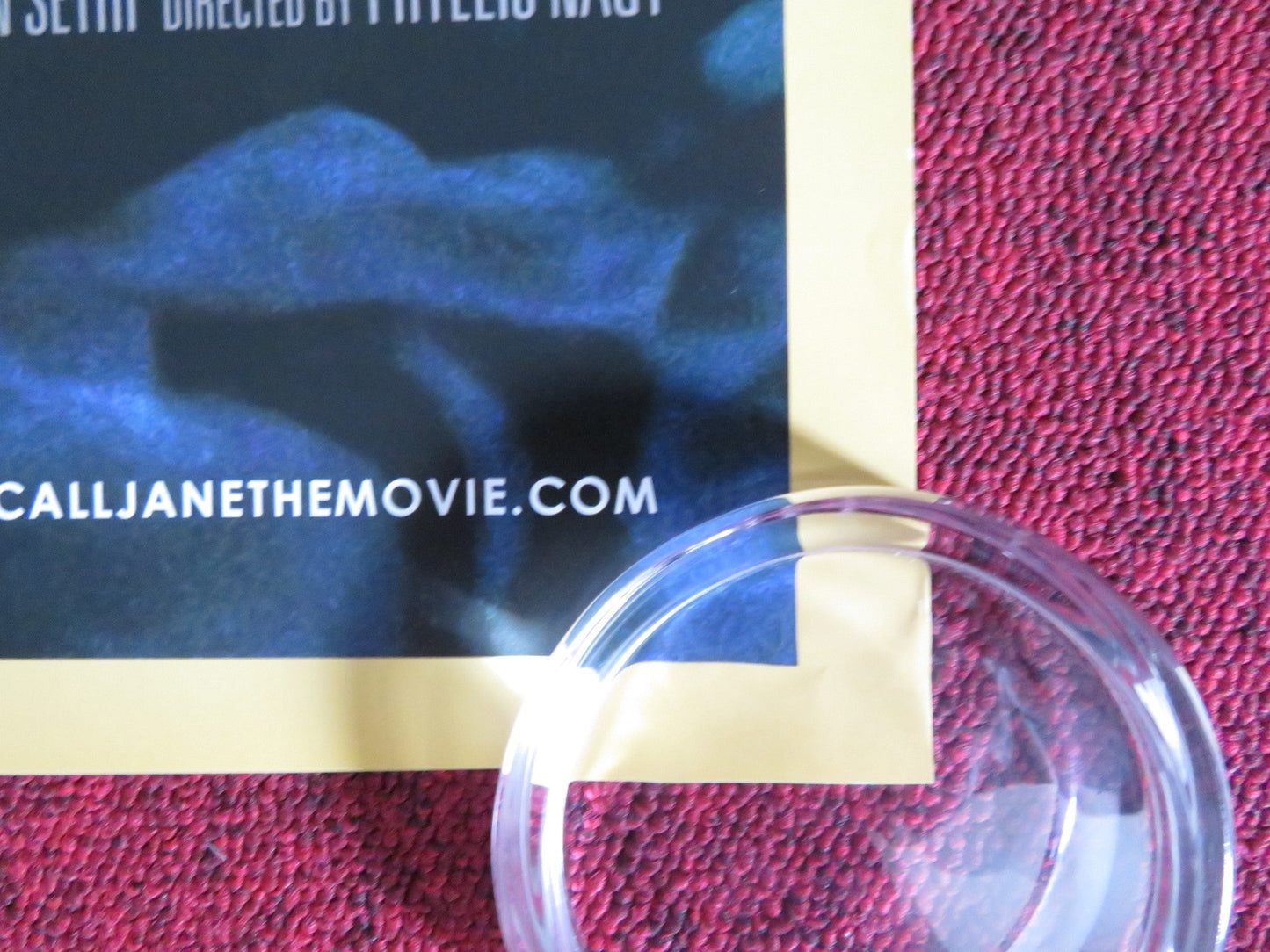 CALL JANE US ONE SHEET ROLLED POSTER ELIZABETH BANKS SIGOURNEY WEAVER 2022 Rendezvous Cinema Movie posters