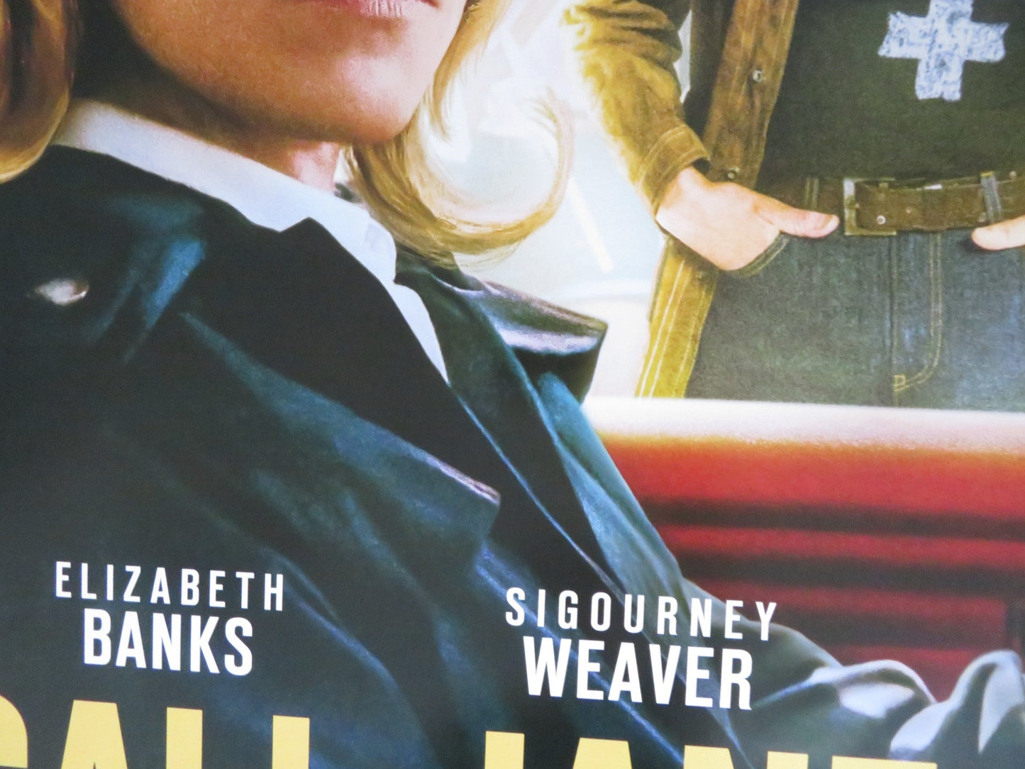 CALL JANE US ONE SHEET ROLLED POSTER ELIZABETH BANKS SIGOURNEY WEAVER 2022 Rendezvous Cinema Movie posters