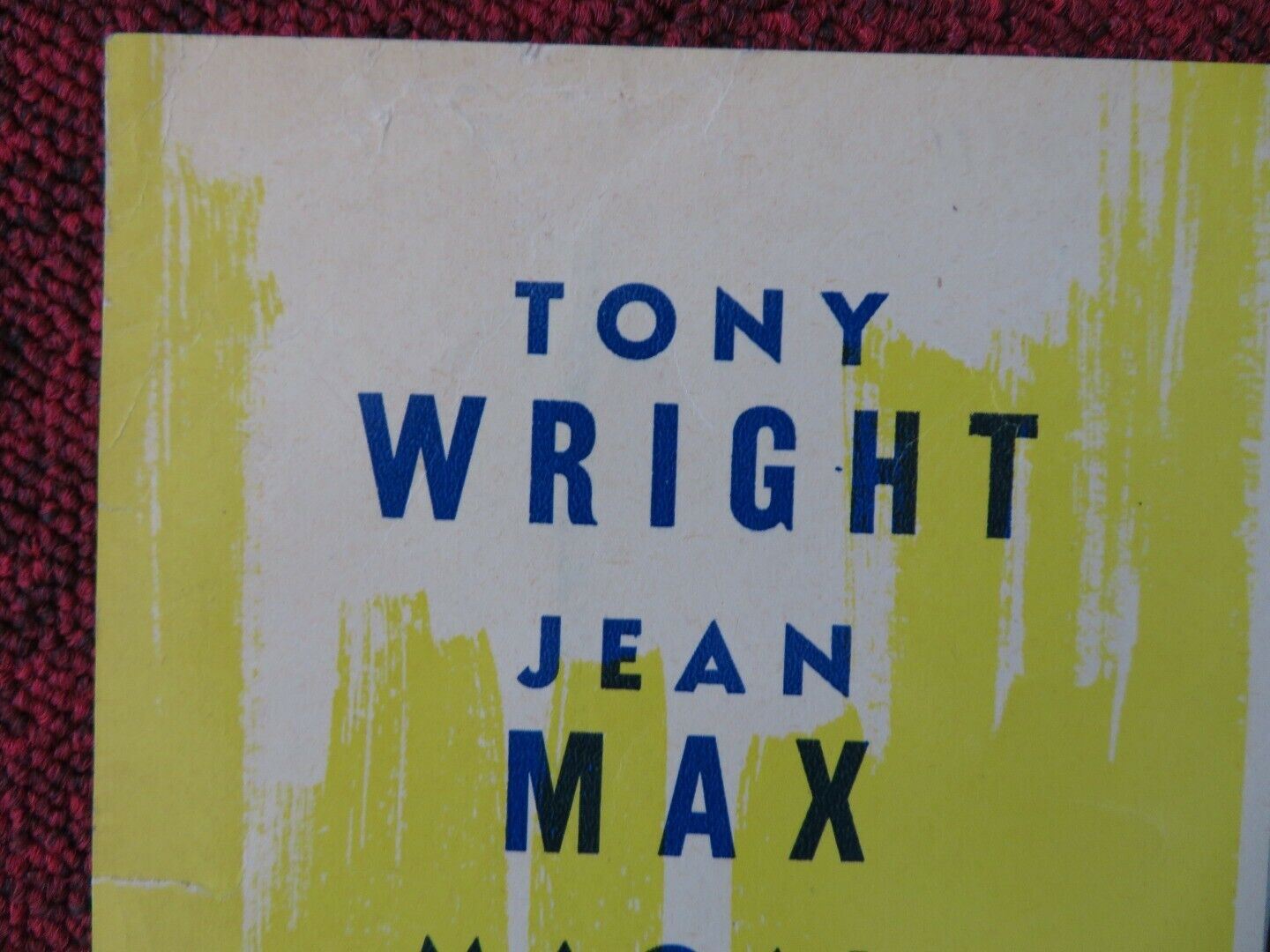 CALLACHAN CHIAMA INTERPOL ITALIAN FOTOBUSTA POSTER TONY WRIGHT JEAN MAX 1955 Movie posters