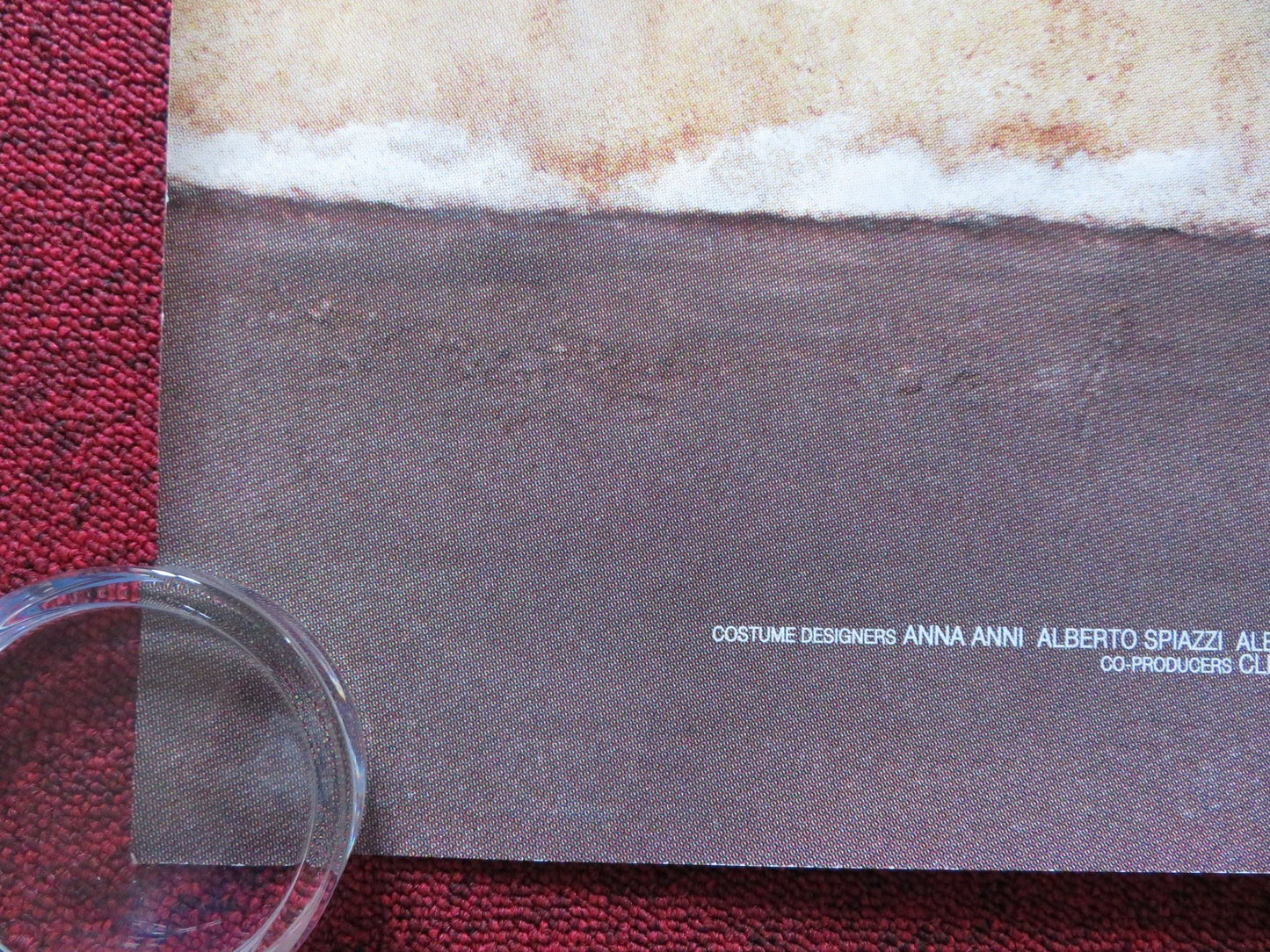 CALLAS FOREVER UK QUAD ROLLED POSTER FANNY ARDANT JEREMY IRONS 2002 Rendezvous Cinema Movie posters