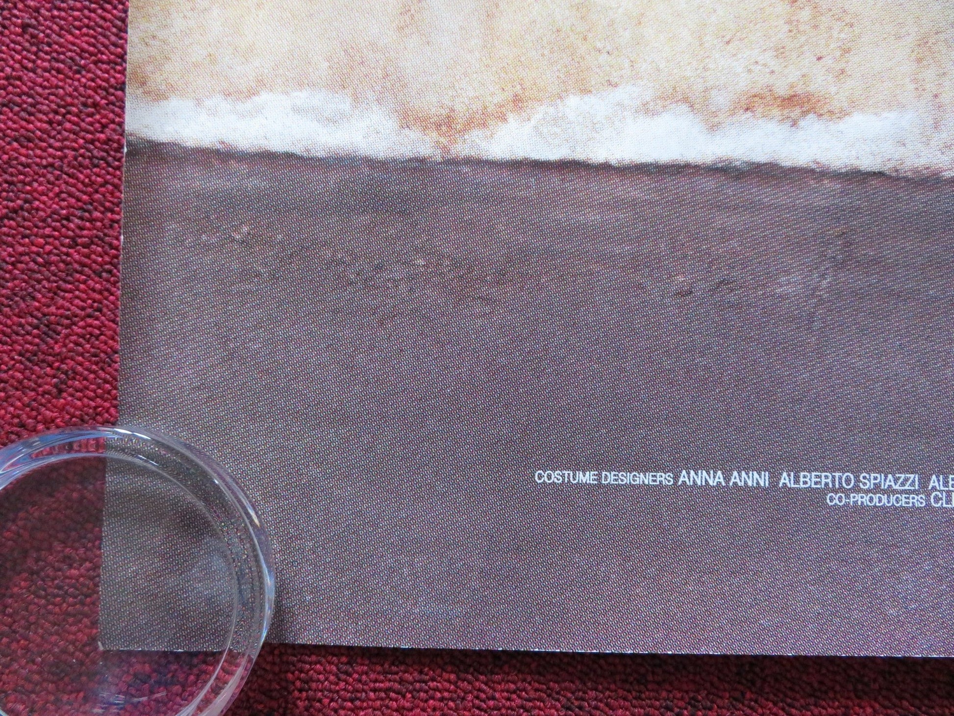 CALLAS FOREVER UK QUAD ROLLED POSTER FANNY ARDANT JEREMY IRONS 2002 Rendezvous Cinema Movie posters