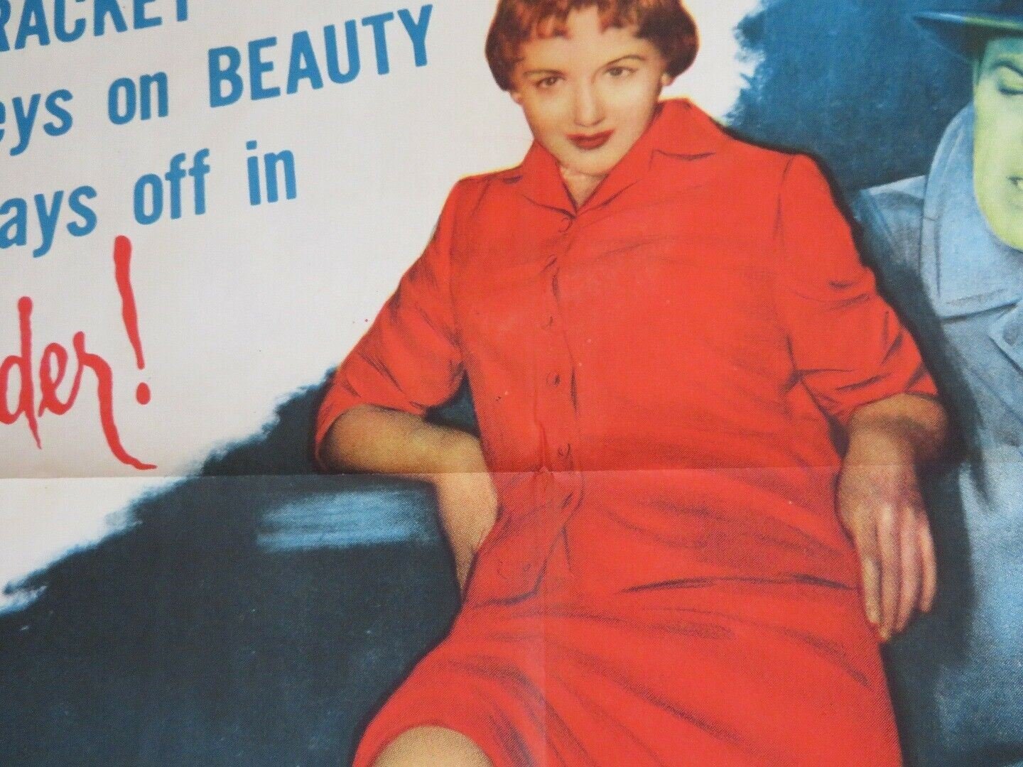 CALLING HOMICIDE US ONE SHEET POSTER BILL ELLIOTT LYLE TALBOT 1956 Movie posters