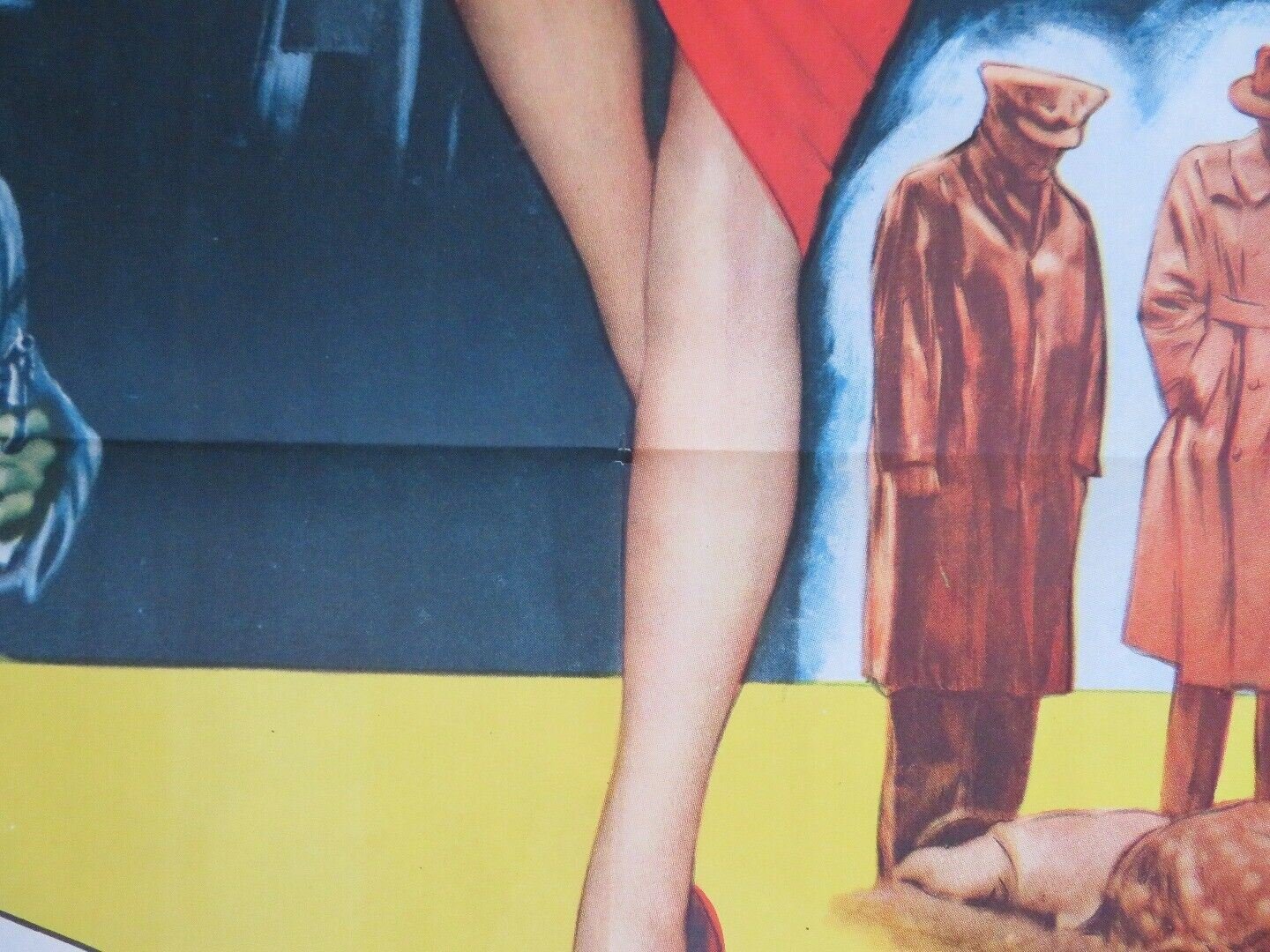 CALLING HOMICIDE US ONE SHEET POSTER BILL ELLIOTT LYLE TALBOT 1956 Movie posters