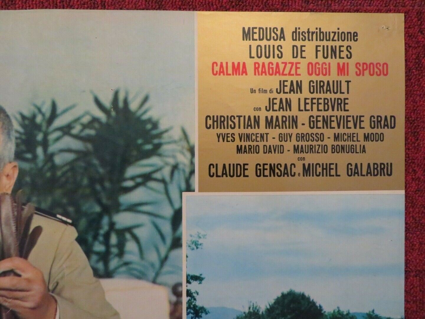 CALMA RAGAZZE OGGI MI SPOSO / THE GENDARMEGETS MARRIED ITALIAN FOTOBUSTA POSTER Movie posters