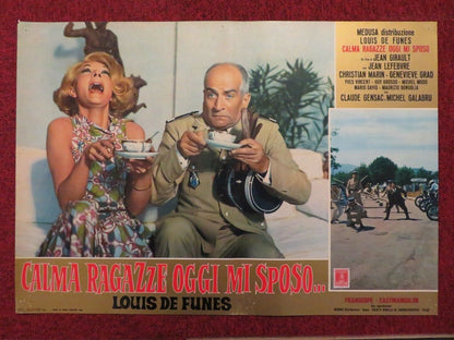 CALMA RAGAZZE OGGI MI SPOSO / THE GENDARMEGETS MARRIED ITALIAN FOTOBUSTA POSTER Movie posters