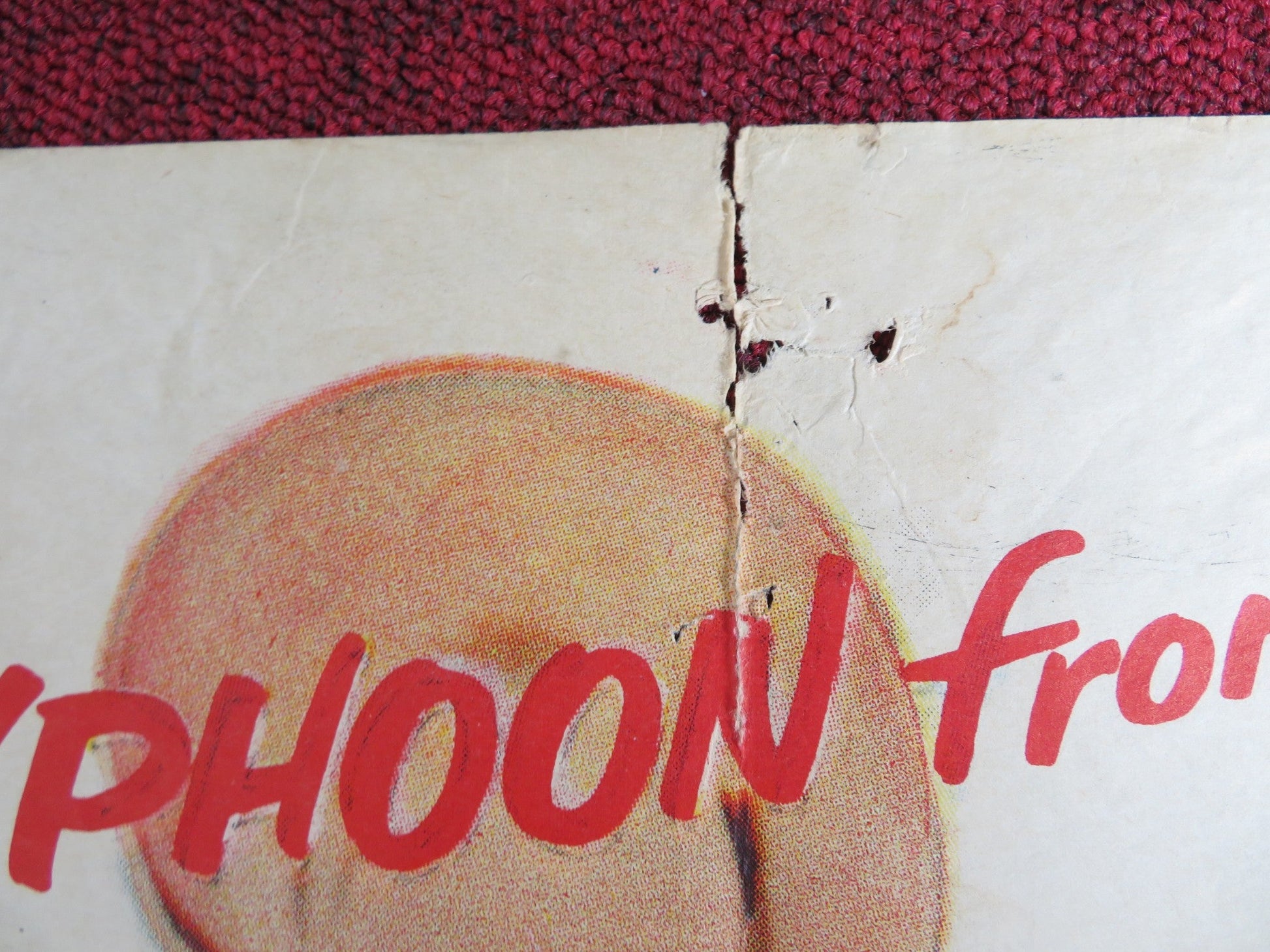 CALYPSO JOE FOLDED US ONE SHEET POSTER HERB JEFFRIES ANGIE DICKINSON 1957 Rendezvous Cinema Movie posters