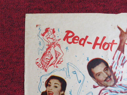 CALYPSO JOE FOLDED US ONE SHEET POSTER HERB JEFFRIES ANGIE DICKINSON 1957 Rendezvous Cinema Movie posters