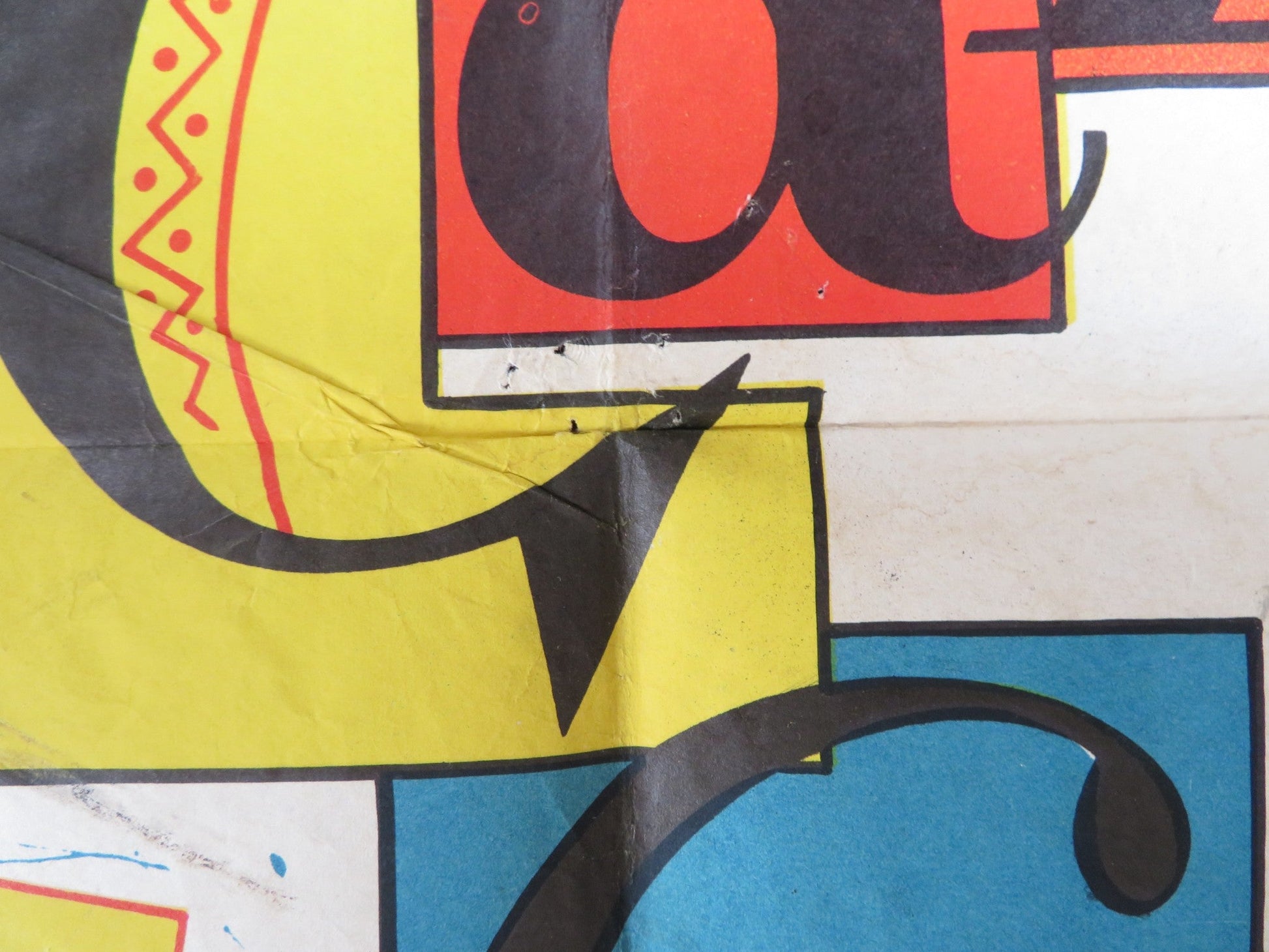 CALYPSO JOE FOLDED US ONE SHEET POSTER HERB JEFFRIES ANGIE DICKINSON 1957 Rendezvous Cinema Movie posters