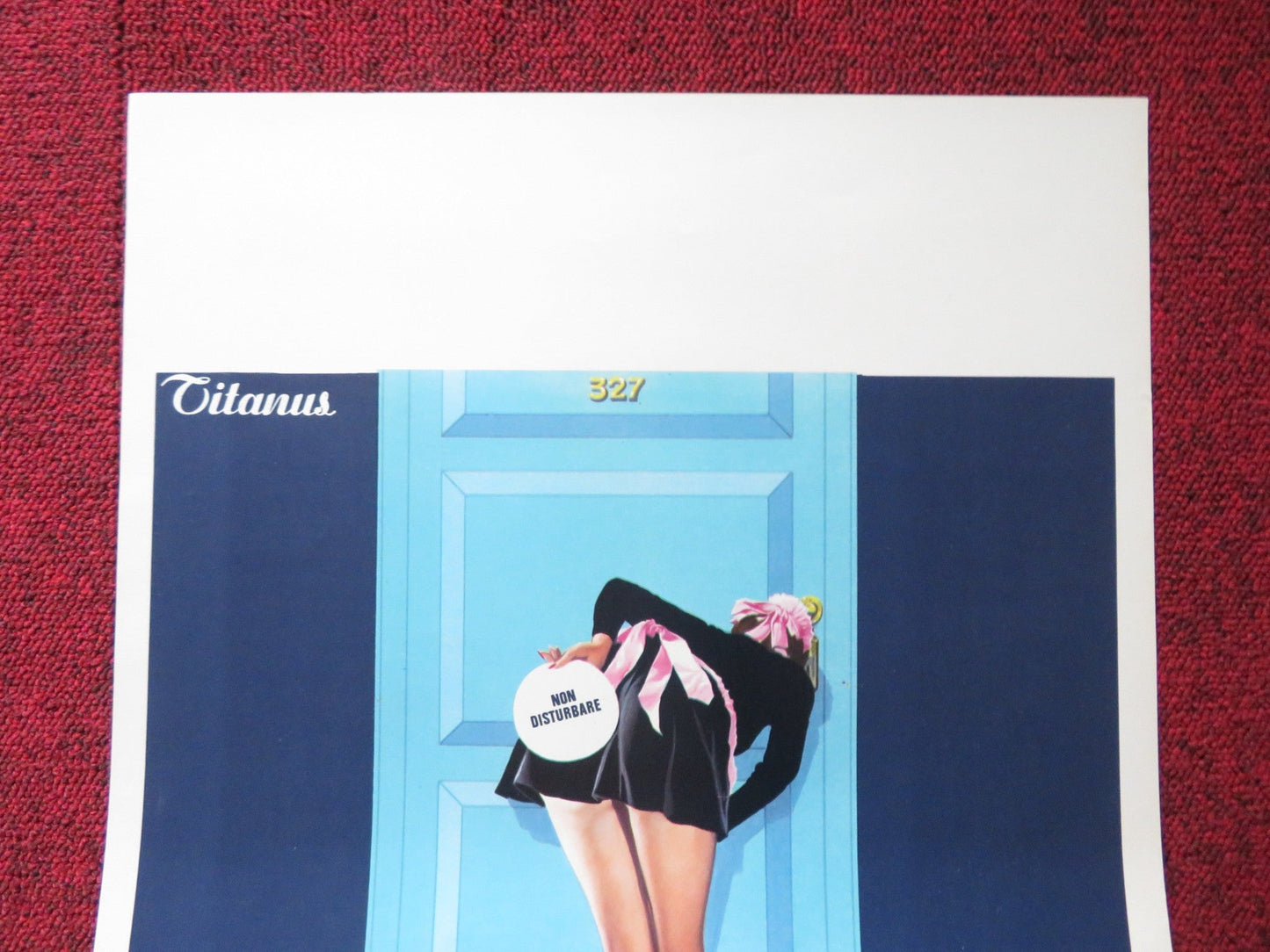 CAMERA D'ALBERGO ITALIAN LOCANDINA POSTER VITTORIO GASSMAN MONICA VITTI 1981 Rendezvous Cinema Movie posters