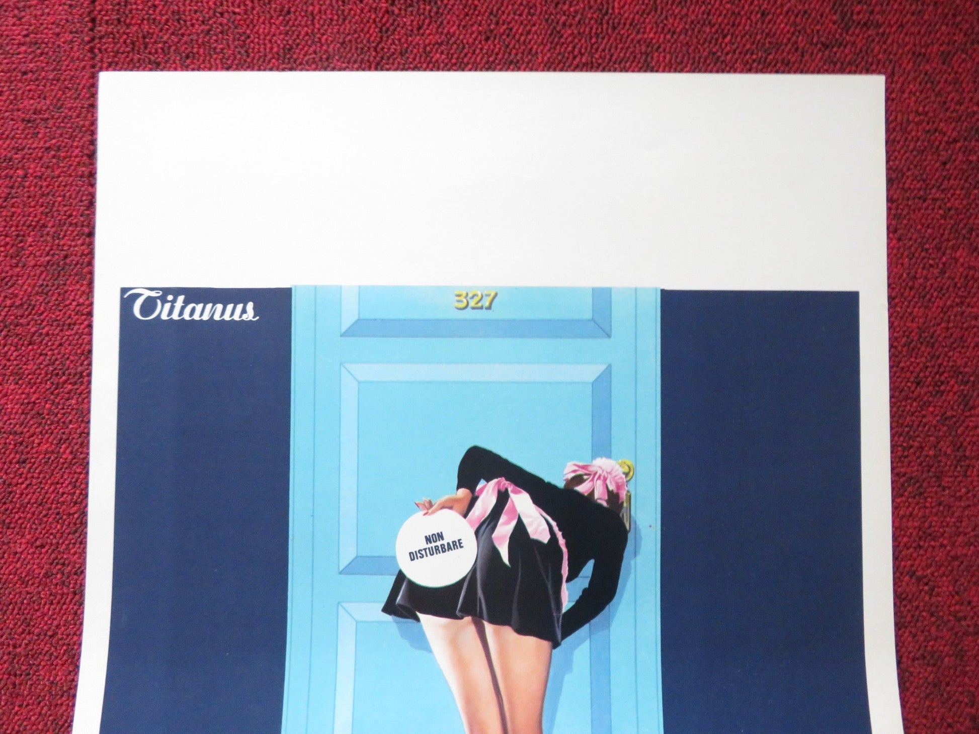 CAMERA D'ALBERGO ITALIAN LOCANDINA POSTER VITTORIO GASSMAN MONICA VITTI 1981 Rendezvous Cinema Movie posters