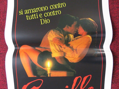 CAMILLA / Camila ITALIAN LOCANDINA (27.5"x13") POSTER SUSU PECORARO 1988 Movie posters
