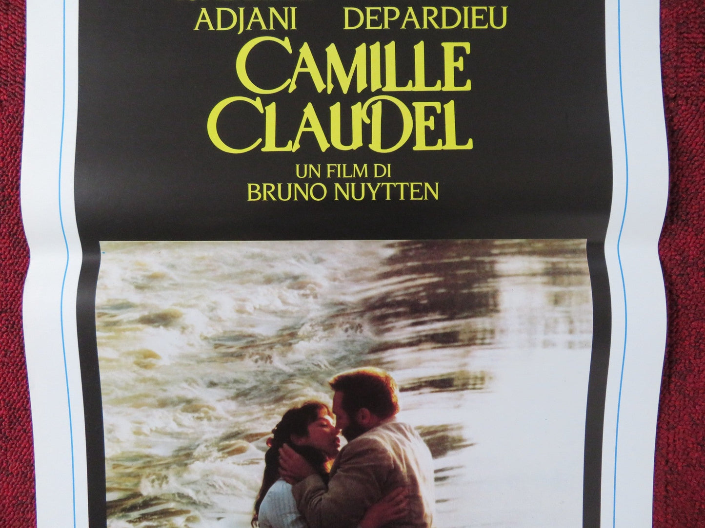 CAMILLE CLAUDEL ITALIAN LOCANDINA POSTER ISABELLE ADJANI GERARD DEPARDIEU 1989 Rendezvous Cinema Movie posters
