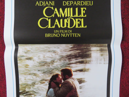 CAMILLE CLAUDEL ITALIAN LOCANDINA POSTER ISABELLE ADJANI GERARD DEPARDIEU 1989 Rendezvous Cinema Movie posters