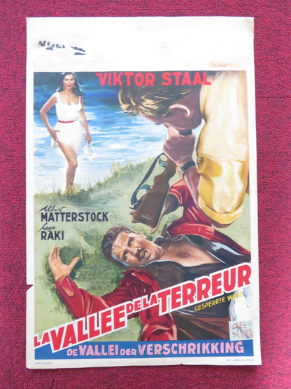 CAMINO CORTADO BELGIUM POSTER VIKTOR STAAL ALBERT MATTERSTOCK 1955 Rendezvous Cinema Movie posters