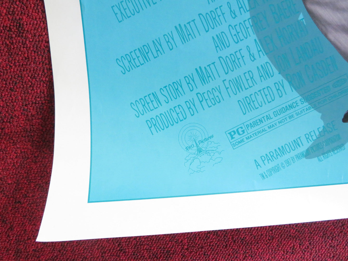 CAMPUS MAN FOLDED US ONE SHEET POSTER JOHN DYE STEVEN LYON 1987 Rendezvous Cinema Movie posters