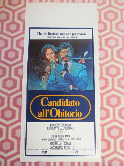 CANDIDATO ALL'OBITORIO / St. Ives ITALIAN LOCANDINA (27.5"x13") POSTER 1976 Movie posters