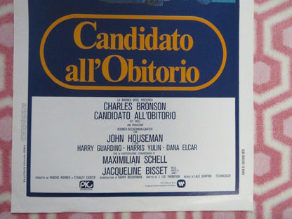CANDIDATO ALL'OBITORIO / St. Ives ITALIAN LOCANDINA (27.5"x13") POSTER 1976 Movie posters