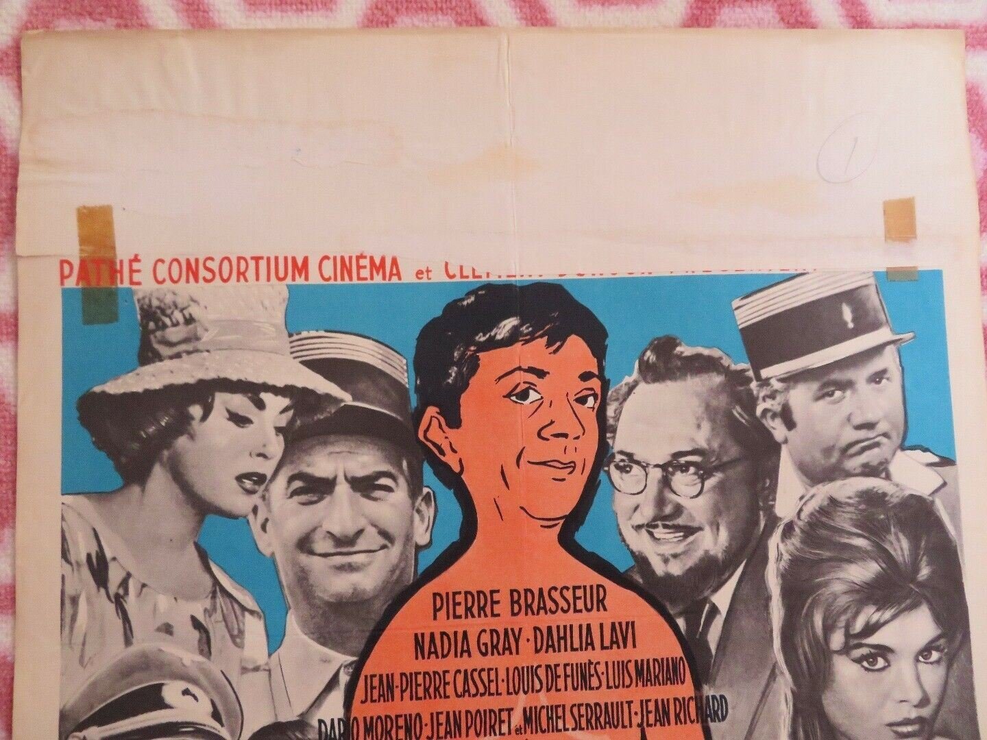 CANDIDE BELGIUM (22"x 14.5") POSTER PIERRE BRASSEUR NADIA GRAY Movie posters