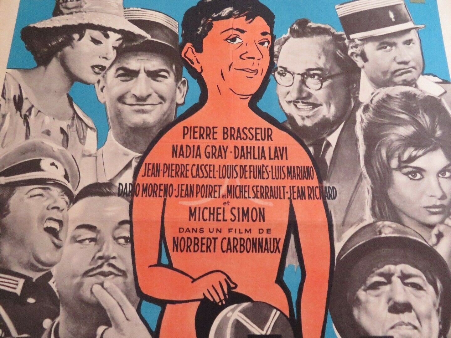 CANDIDE BELGIUM (22"x 14.5") POSTER PIERRE BRASSEUR NADIA GRAY Movie posters