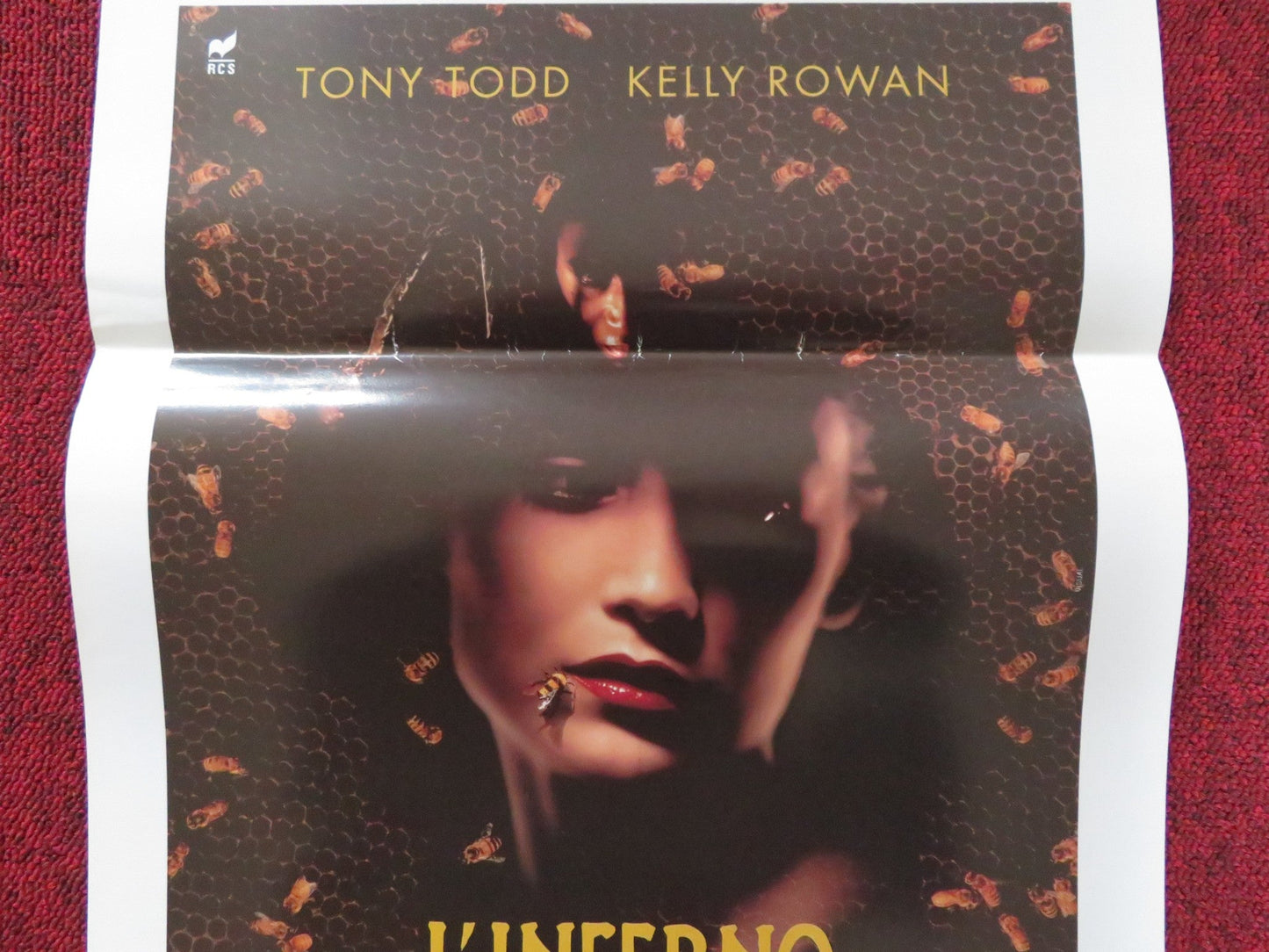 CANDYMAN: FAREWELL TO THE FLESH ITALIAN LOCANDINA POSTER TONY TODD K. ROWAN 1995 Rendezvous Cinema Movie posters