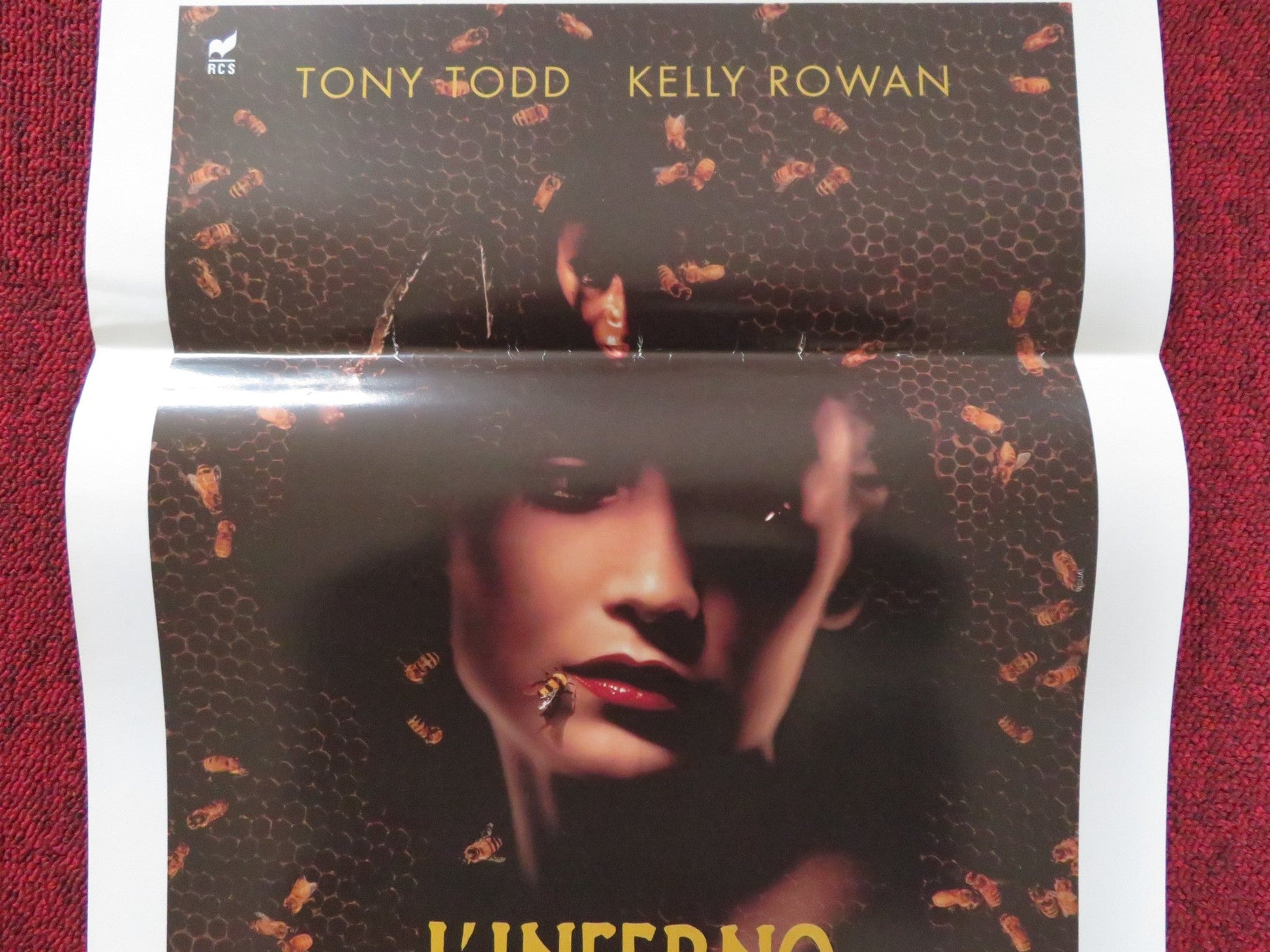 CANDYMAN: FAREWELL TO THE FLESH ITALIAN LOCANDINA POSTER TONY TODD K. ROWAN 1995 Rendezvous Cinema Movie posters