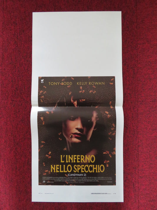 CANDYMAN: FAREWELL TO THE FLESH ITALIAN LOCANDINA POSTER TONY TODD K. ROWAN 1995 Rendezvous Cinema Movie posters