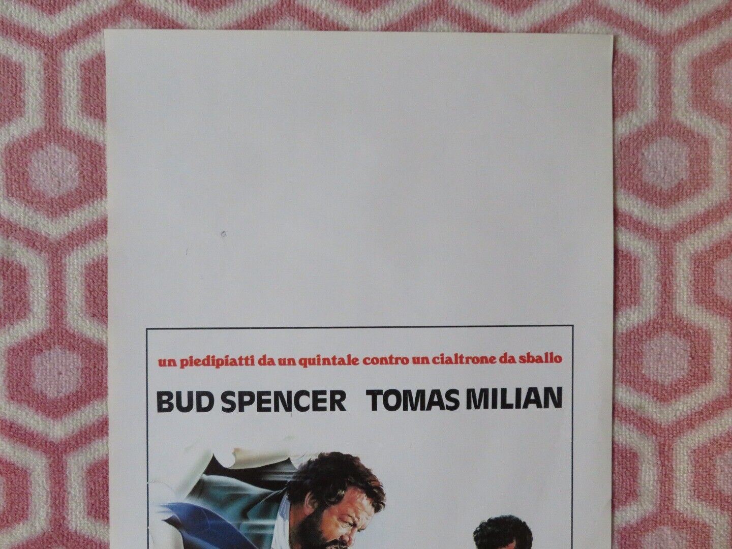 CANE & GATTO / Thieves and Robbers ITALIAN LOCANDINA (27.5"x13") POSTER 1983 - Rendezvous Cinema