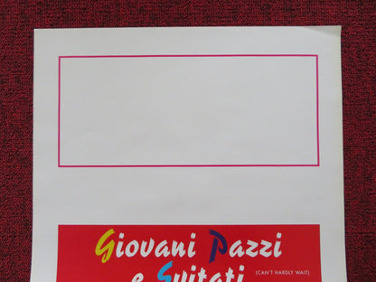 CAN'T HARDLY WAIT ITALIAN LOCANDINA POSTER JENNIFER LOVE HEWITT SETH GREEN 1998 Rendezvous Cinema Movie posters