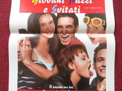 CAN'T HARDLY WAIT ITALIAN LOCANDINA POSTER JENNIFER LOVE HEWITT SETH GREEN 1998 Rendezvous Cinema Movie posters