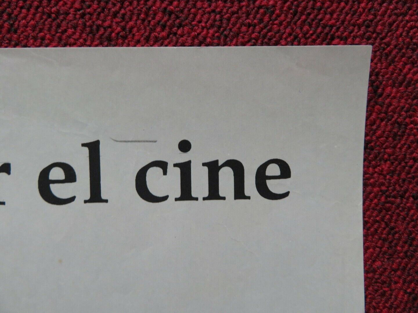 CAPE FEAR FOLDED ARGENTINA POSTER SCORSESE ROBERT DE NIRO NICK NOLTE J. LEWIS - Rendezvous Cinema