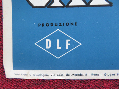 CAPO D'ACCUSA: UXORICIDIO ITALIAN FOTOBUSTA POSTER LILLI PALMER C. JURGENS 1957 Rendezvous Cinema Movie posters