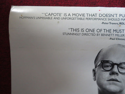 CAPOTE US ONE SHEET ROLLED POSTER PHILIP SEYMOUR HOFFMAN 2005 Movie posters