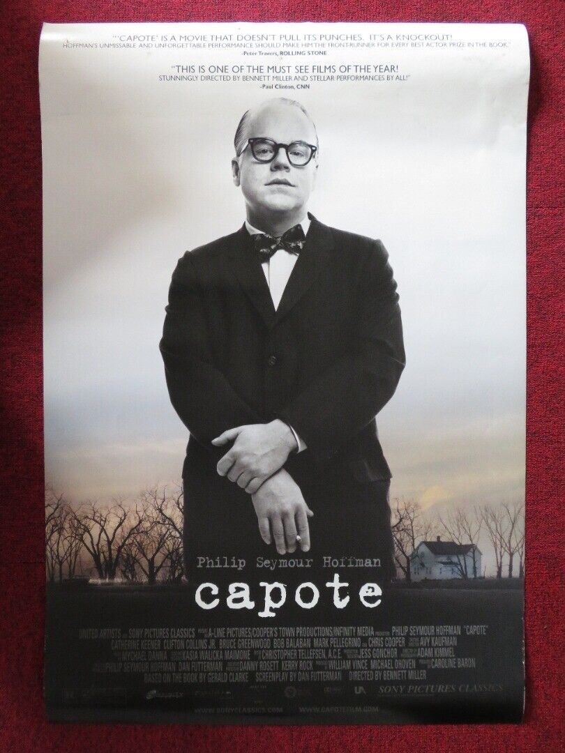 CAPOTE US ONE SHEET ROLLED POSTER PHILIP SEYMOUR HOFFMAN 2005 Movie posters