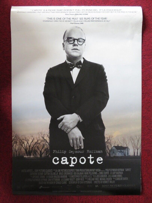 CAPOTE US ONE SHEET ROLLED POSTER PHILIP SEYMOUR HOFFMAN 2005 Movie posters