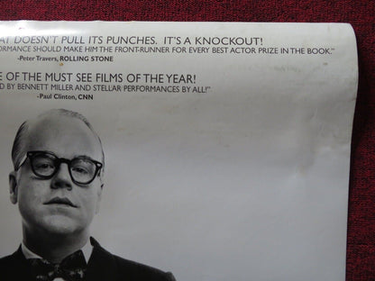 CAPOTE US ONE SHEET ROLLED POSTER PHILIP SEYMOUR HOFFMAN 2005 Movie posters