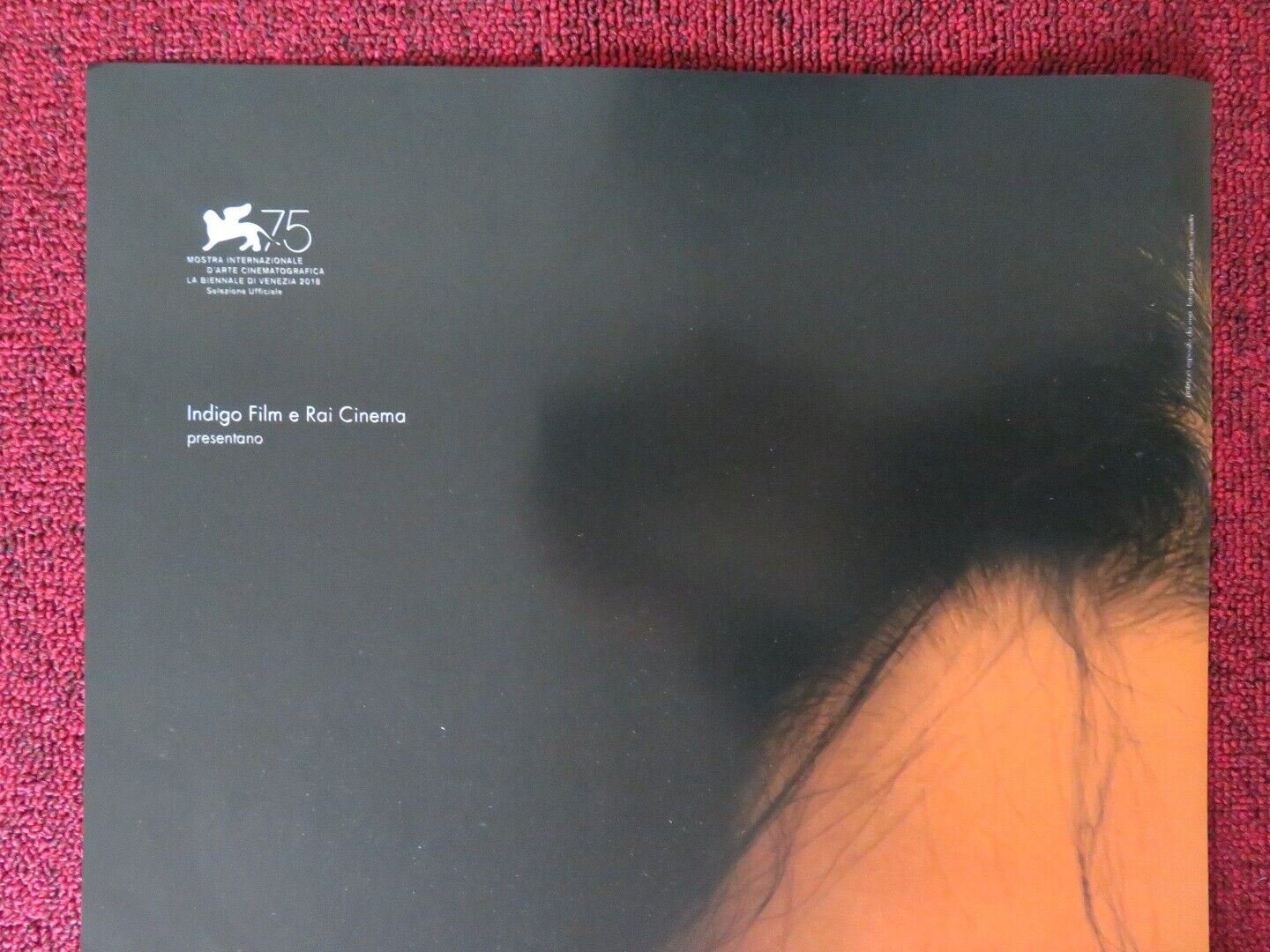 CAPRI-REVOLUTION ITALIAN LOCANDINA (26.5"x12.5") POSTER MARIANNA FONTANA 2018 - Rendezvous Cinema