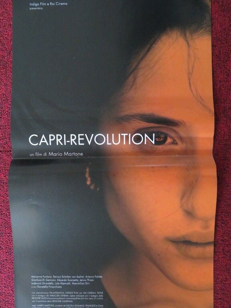 CAPRI-REVOLUTION ITALIAN LOCANDINA (26.5"x12.5") POSTER MARIANNA FONTANA 2018 - Rendezvous Cinema
