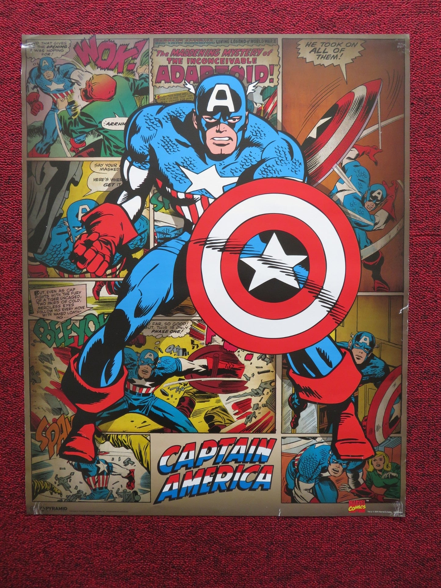 CAPTAIN AMERICA POSTER MARVEL 2011 Rendezvous Cinema Movie posters