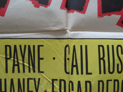 CAPTAIN CHINA FOLDED US ONE SHEET POSTER JOHN PAYNE GAIL RUSSELL 1949 Movie posters