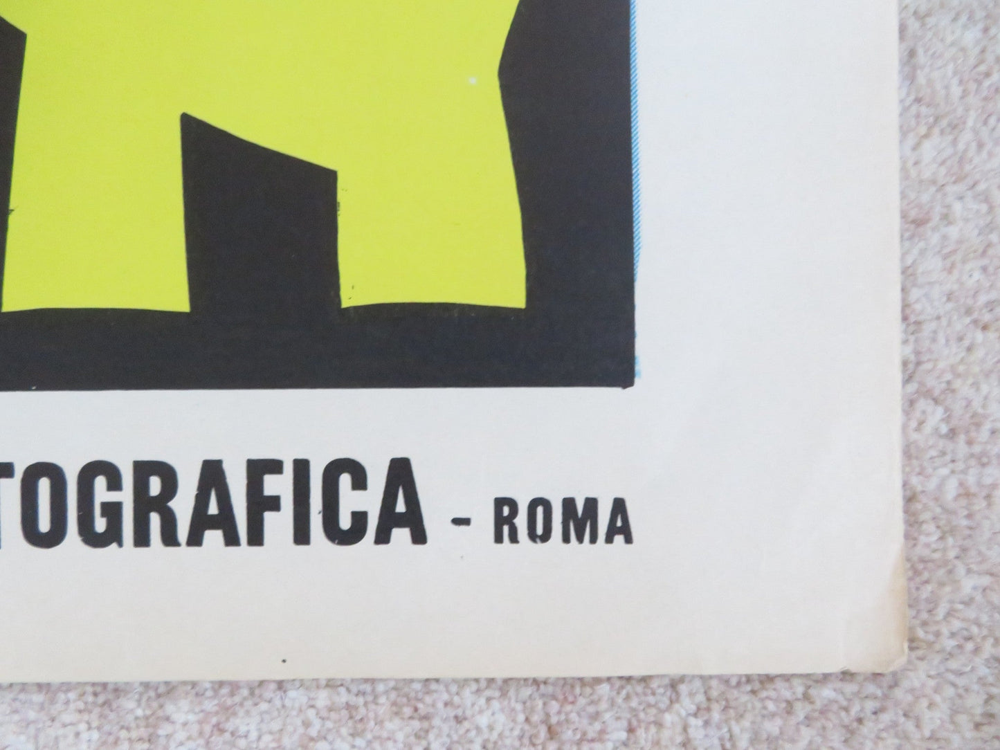 CAPTAIN CHINA ITALIAN 2 FOGLIO POSTER JOHN PAYNE GAIL RUSSEL 1963 Rendezvous Cinema Movie posters