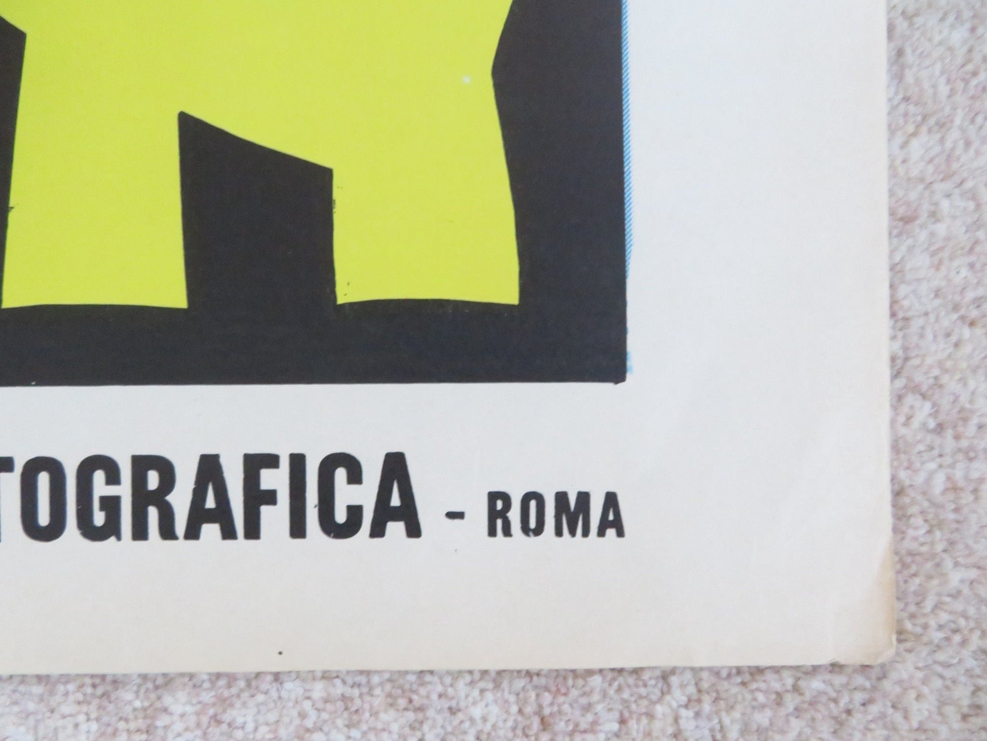 CAPTAIN CHINA ITALIAN 2 FOGLIO POSTER JOHN PAYNE GAIL RUSSEL 1963 Rendezvous Cinema Movie posters