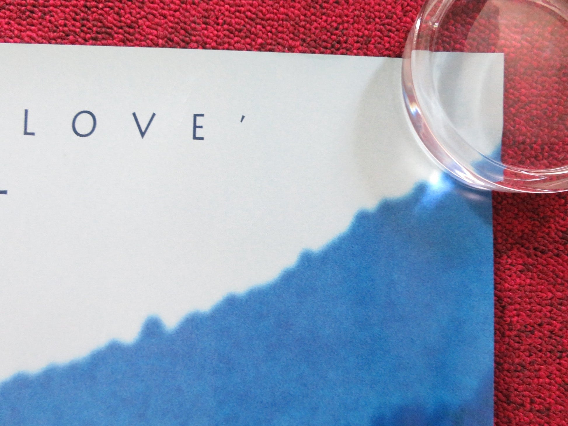 CAPTAIN CORELLI'S MANDOLIN - B UK QUAD (30"x 40") ROLLED POSTER NICOLAS CAGE 2001 Rendezvous Cinema Movie posters