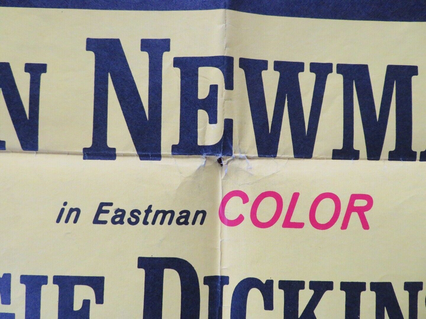 CAPTAIN NEWMAN, M.D. FOLDED US ONE SHEET POSTER GREGORY PECK TONY CURTIS 1964 Movie posters