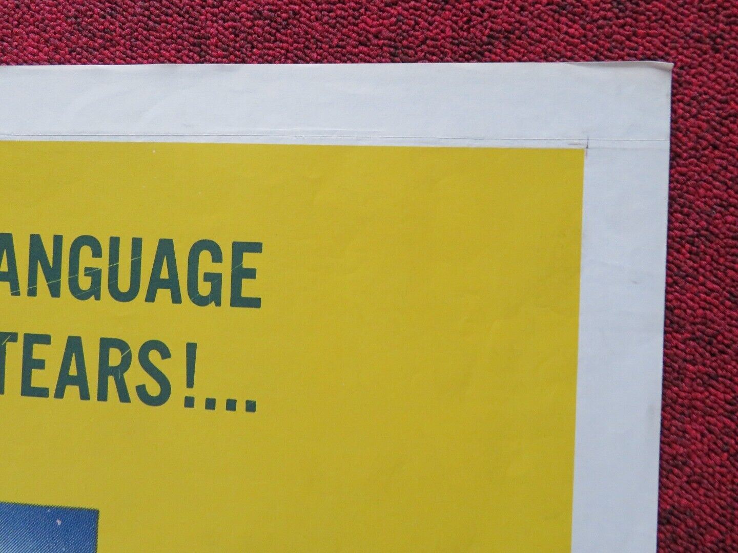 CAPTAIN NEWMAN, M.D. FOLDED US ONE SHEET POSTER GREGORY PECK TONY CURTIS 1964 Movie posters